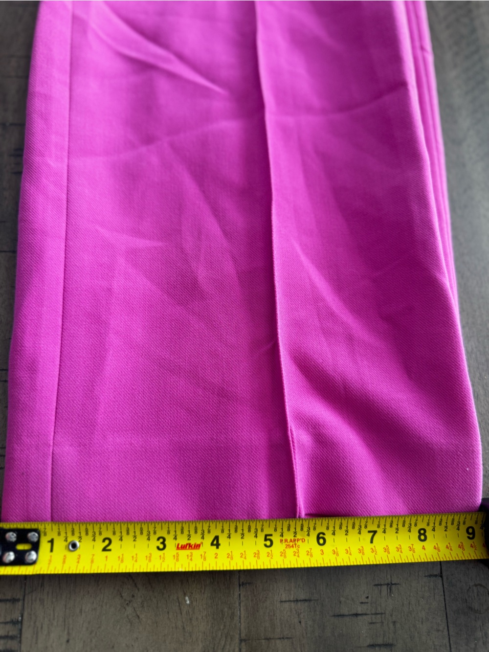 Zara Wide-Leg Trousers in Bright Pink - Picture 12 of 12
